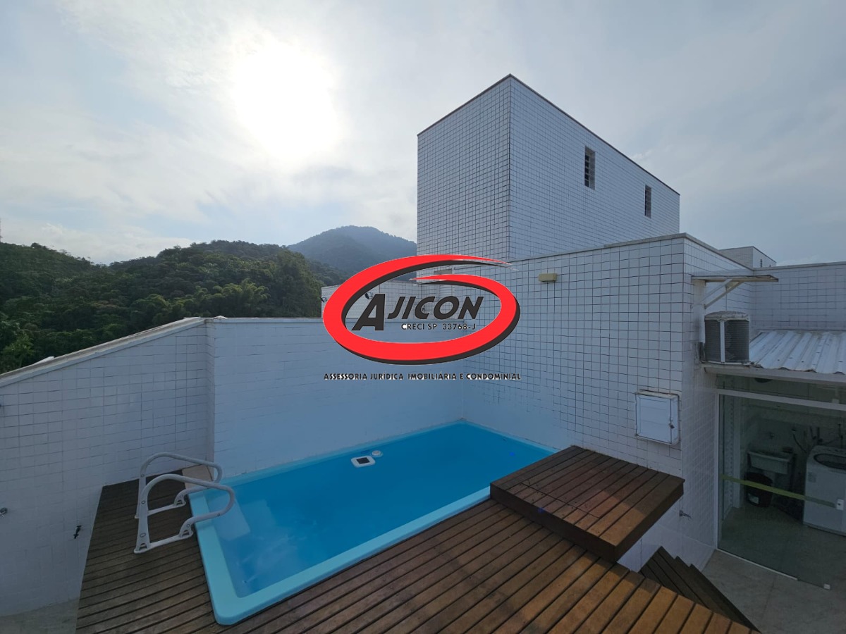 Cobertura Extraordinária com Piscina e Vista para o Mar na Praia das Toninhas, em Ubatuba/SP