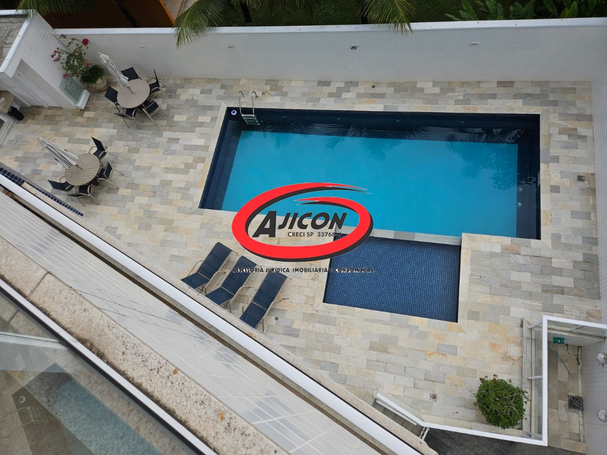 Apartamento Mobiliado com Sacada Gourmet na Praia das Toninhas, em Ubatuba/SP
