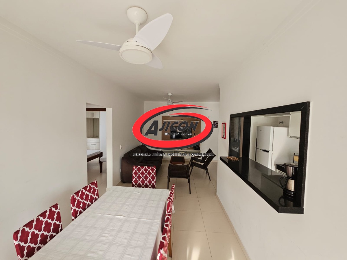 Apartamento Mobiliado com Sacada Gourmet na Praia das Toninhas, em Ubatuba/SP