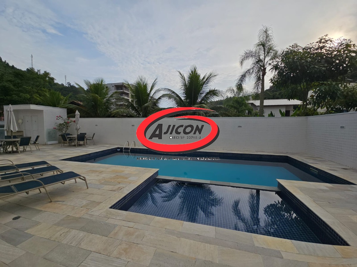 Apartamento Mobiliado com Sacada Gourmet na Praia das Toninhas, em Ubatuba/SP
