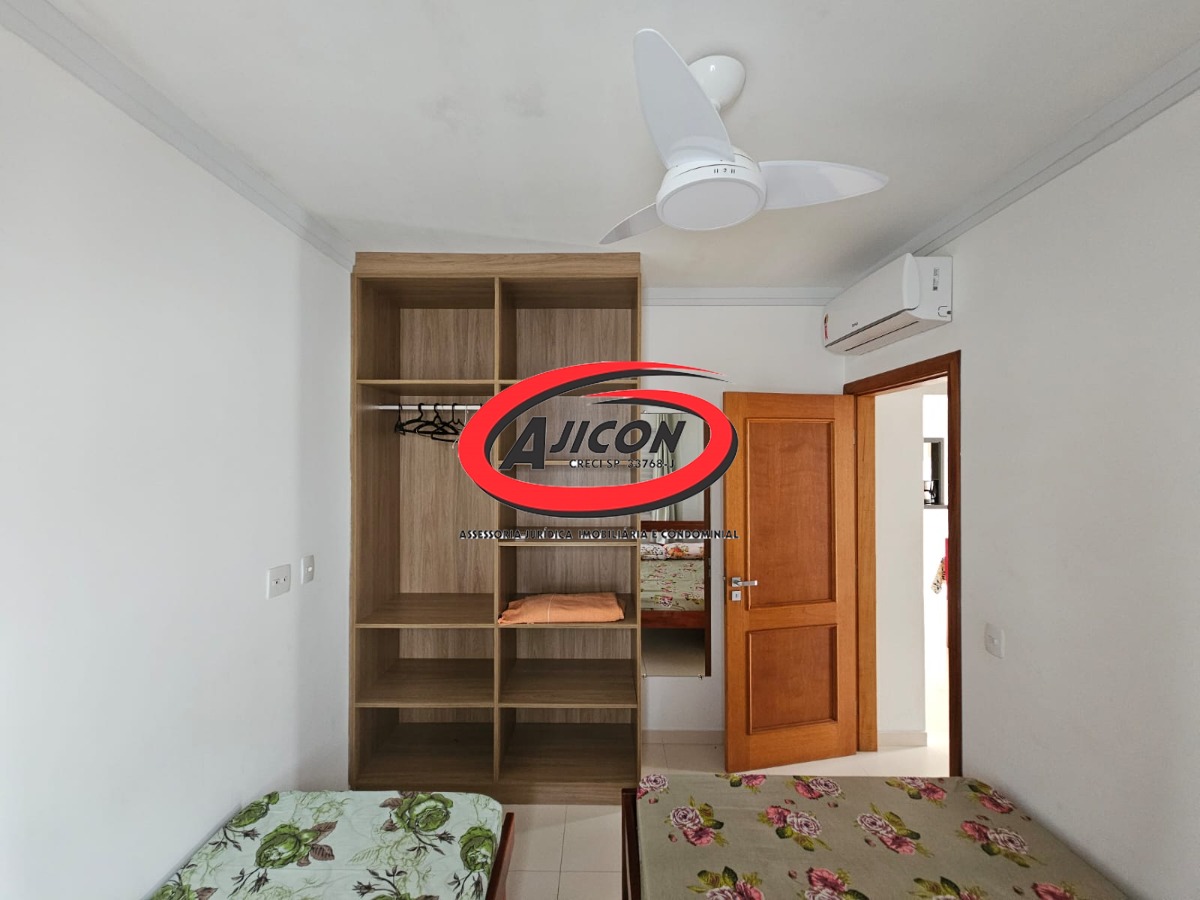 Apartamento Mobiliado com Sacada Gourmet na Praia das Toninhas, em Ubatuba/SP