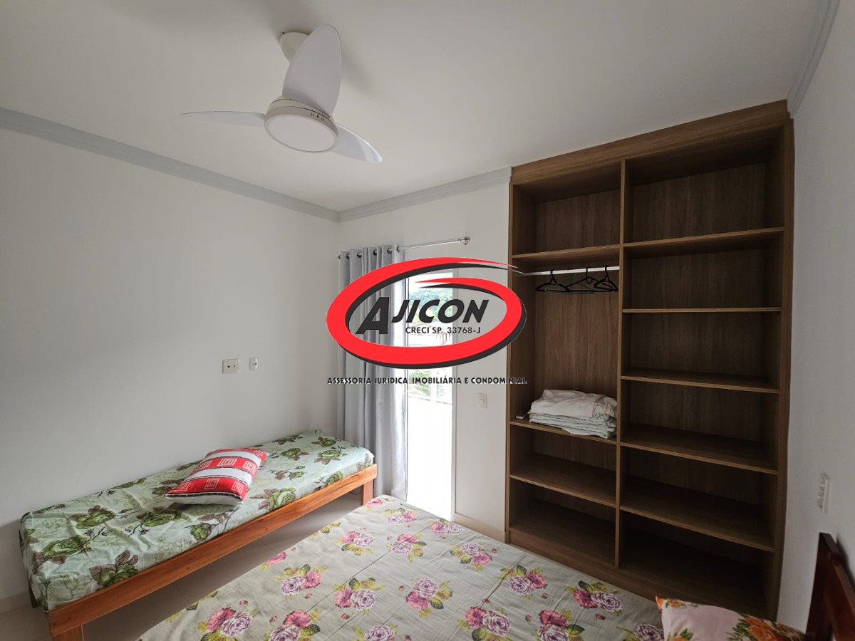 Apartamento Mobiliado com Sacada Gourmet na Praia das Toninhas, em Ubatuba/SP