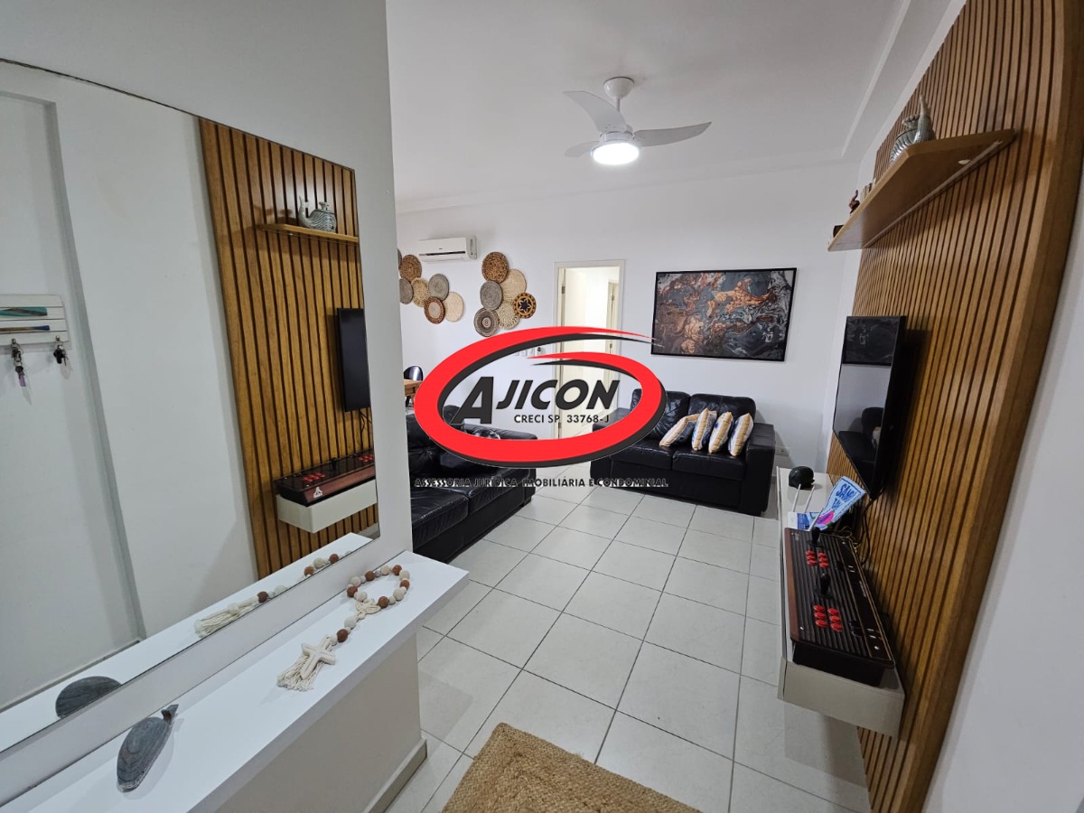Apartamento Mobiliado c/ 03 Dormitórios e Varanda Gourmet no Itaguá, em Ubatuba/SP