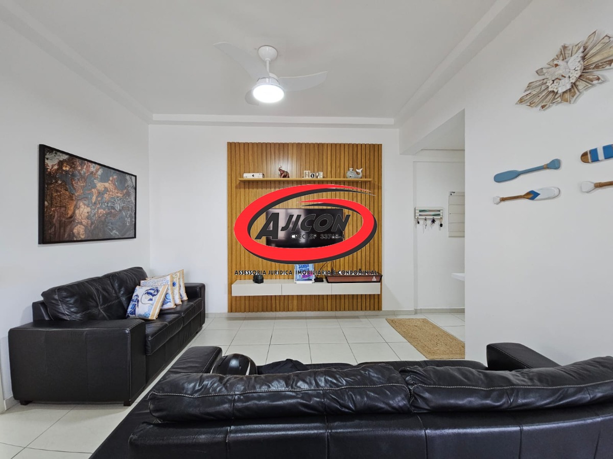 Apartamento Mobiliado c/ 03 Dormitórios e Varanda Gourmet no Itaguá, em Ubatuba/SP