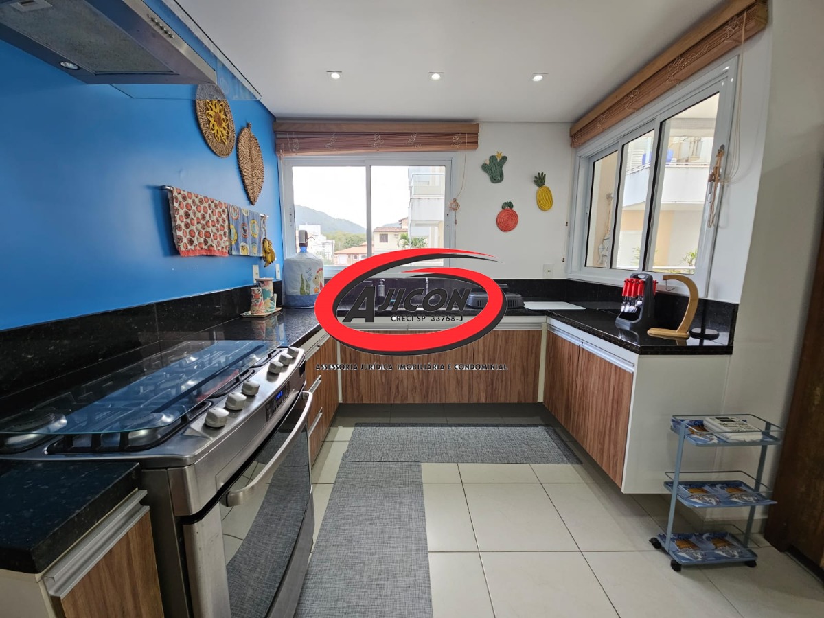 Apartamento Mobiliado c/ 03 Dormitórios e Varanda Gourmet no Itaguá, em Ubatuba/SP