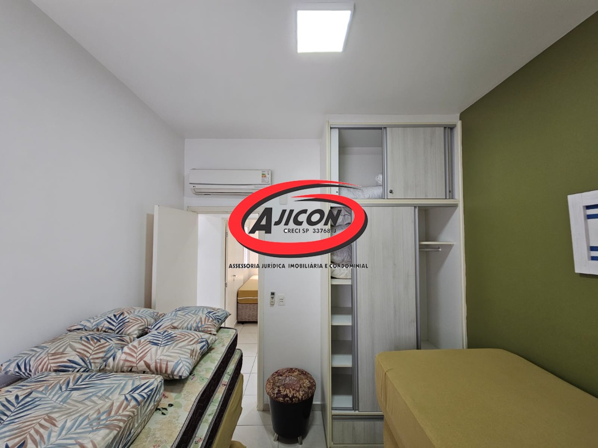 Apartamento Mobiliado c/ 03 Dormitórios e Varanda Gourmet no Itaguá, em Ubatuba/SP