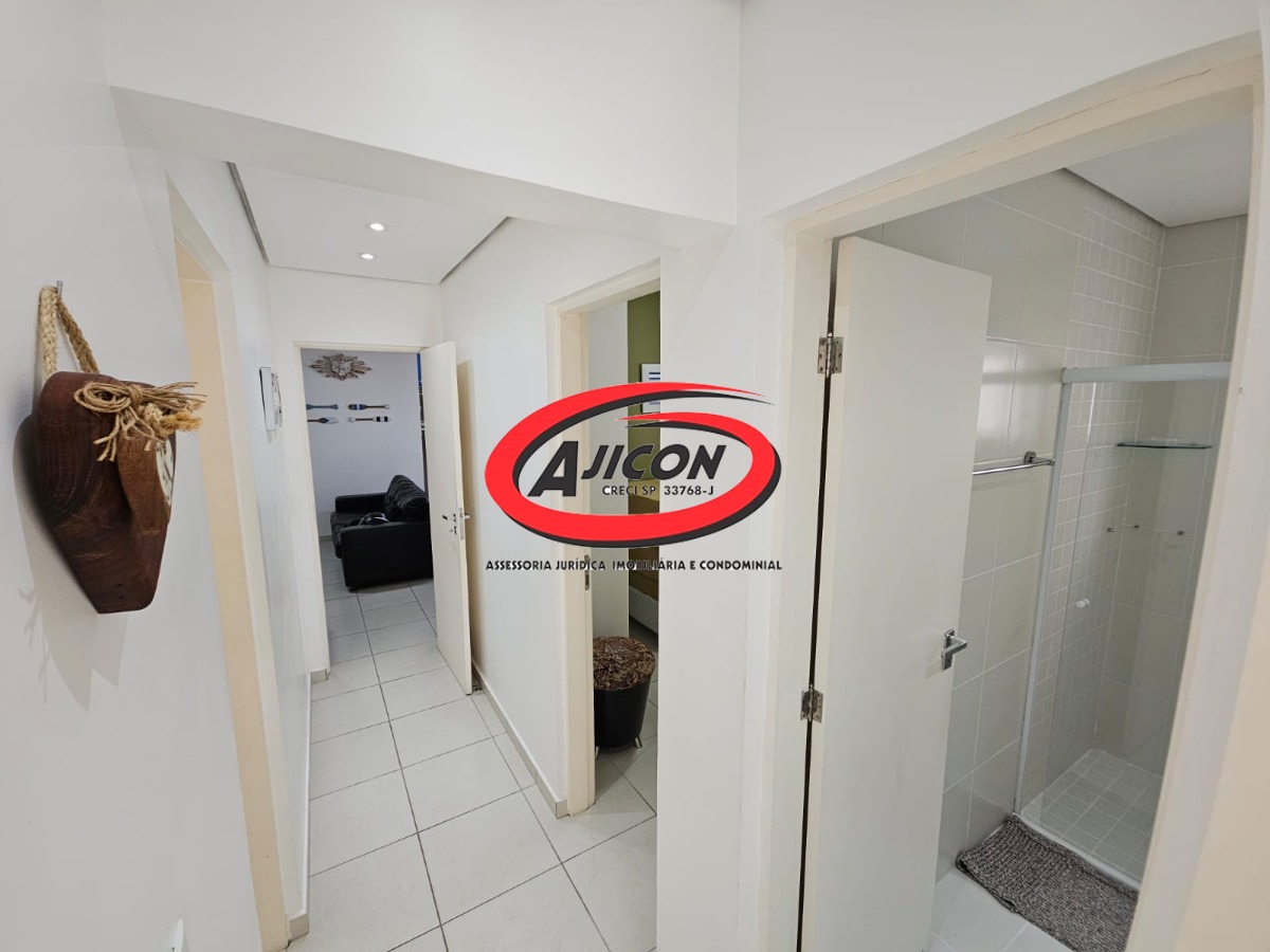 Apartamento Mobiliado c/ 03 Dormitórios e Varanda Gourmet no Itaguá, em Ubatuba/SP
