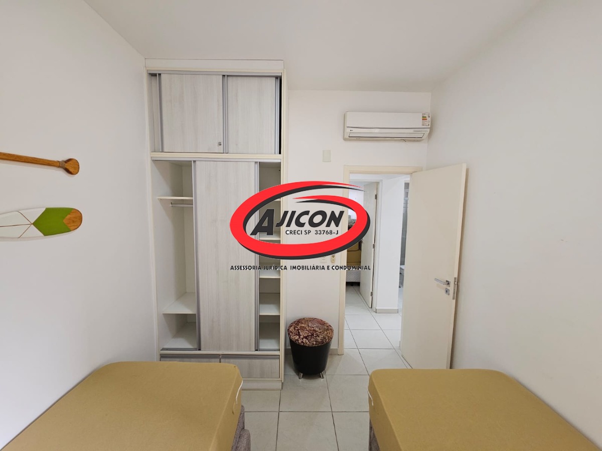 Apartamento Mobiliado c/ 03 Dormitórios e Varanda Gourmet no Itaguá, em Ubatuba/SP