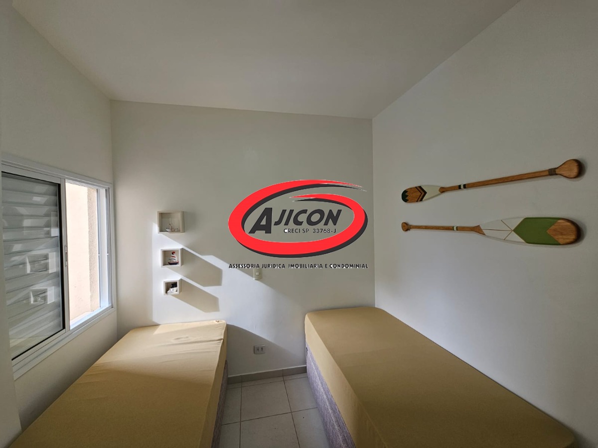 Apartamento Mobiliado c/ 03 Dormitórios e Varanda Gourmet no Itaguá, em Ubatuba/SP