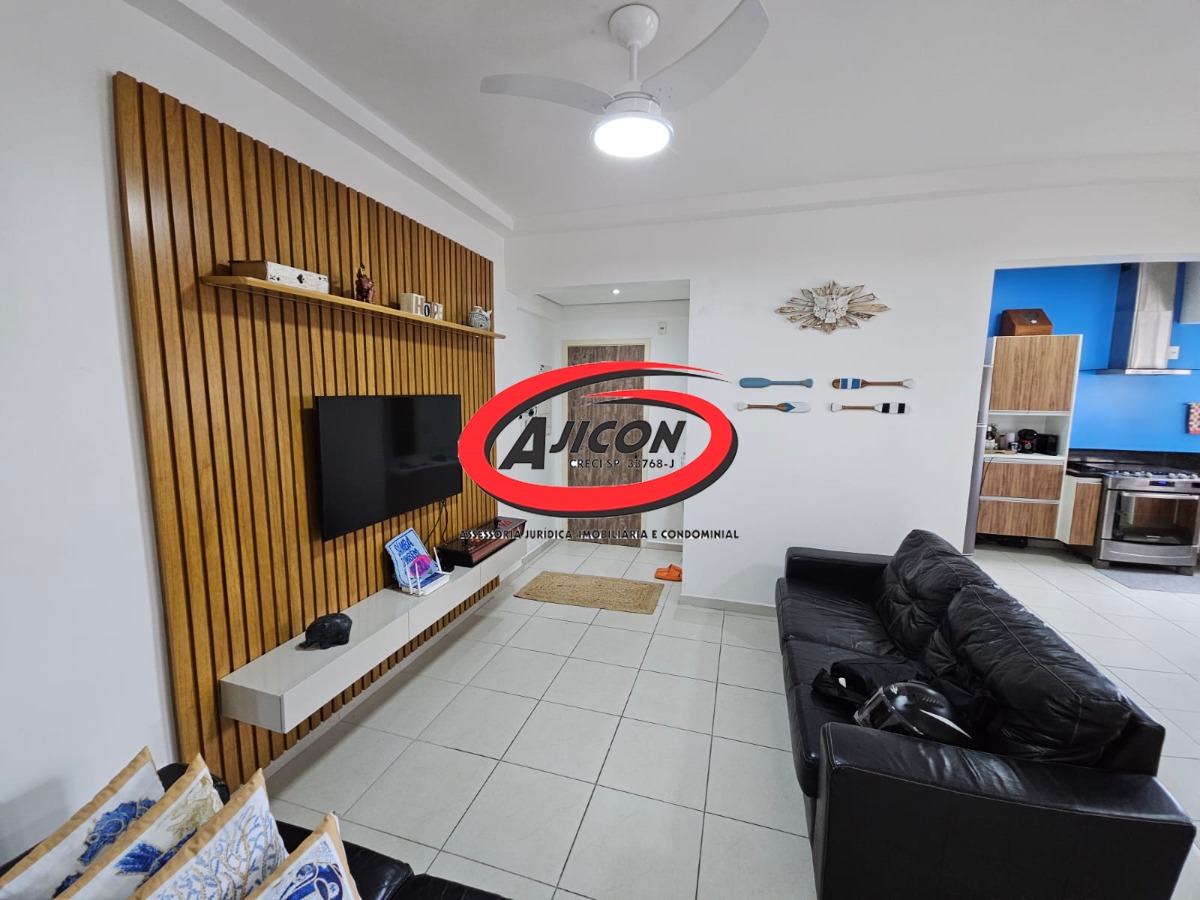 Apartamento Mobiliado c/ 03 Dormitórios e Varanda Gourmet no Itaguá, em Ubatuba/SP