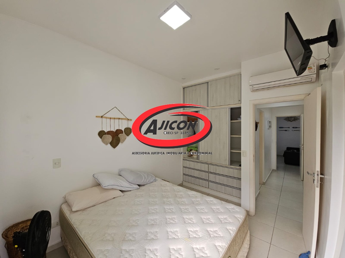 Apartamento Mobiliado c/ 03 Dormitórios e Varanda Gourmet no Itaguá, em Ubatuba/SP