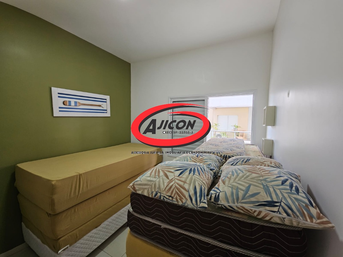Apartamento Mobiliado c/ 03 Dormitórios e Varanda Gourmet no Itaguá, em Ubatuba/SP