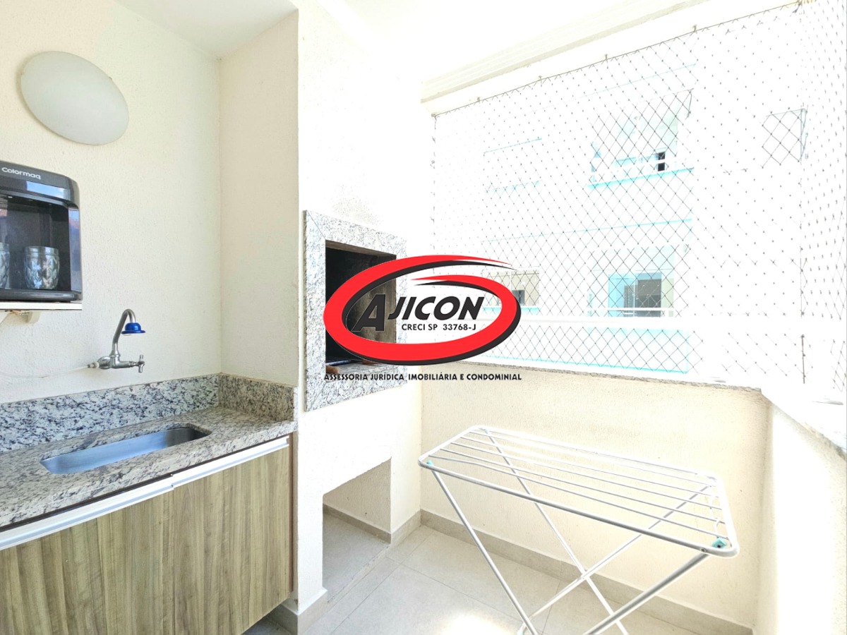 Apartamento com 02 Dormitórios, Sendo 01 Suíte, e Varanda Gourmet no Bairro Itaguá, em Ubatuba/SP