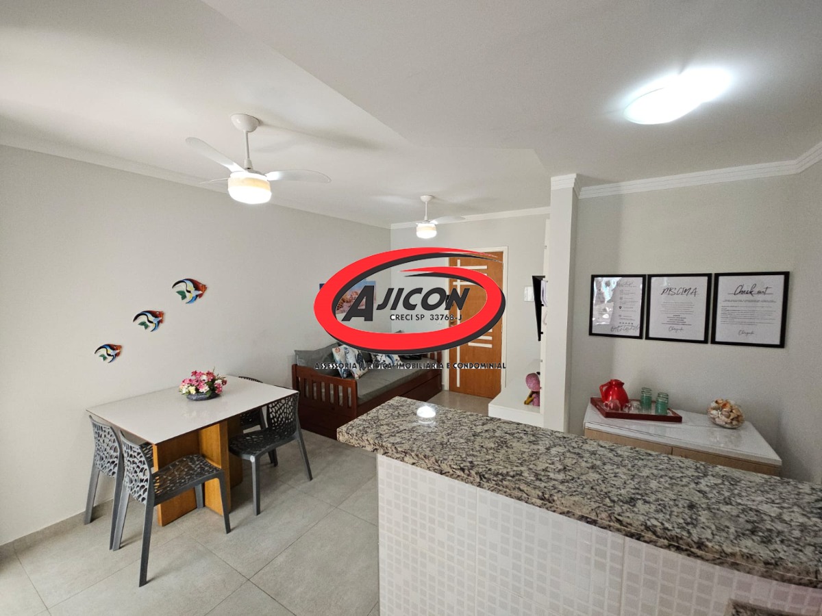 Apartamento com 02 Dormitórios, Sendo 01 Suíte, e Varanda Gourmet no Bairro Itaguá, em Ubatuba/SP