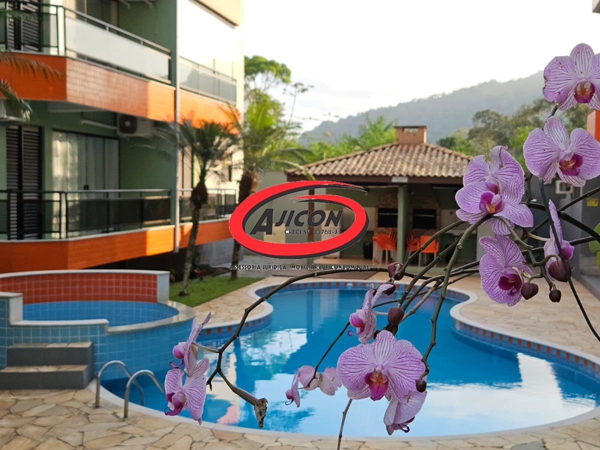 Apartamento com 02 Dormitórios, Sendo 01 Suíte, para Locação Definitiva no Bairro Itaguá, em Ubatuba/SP