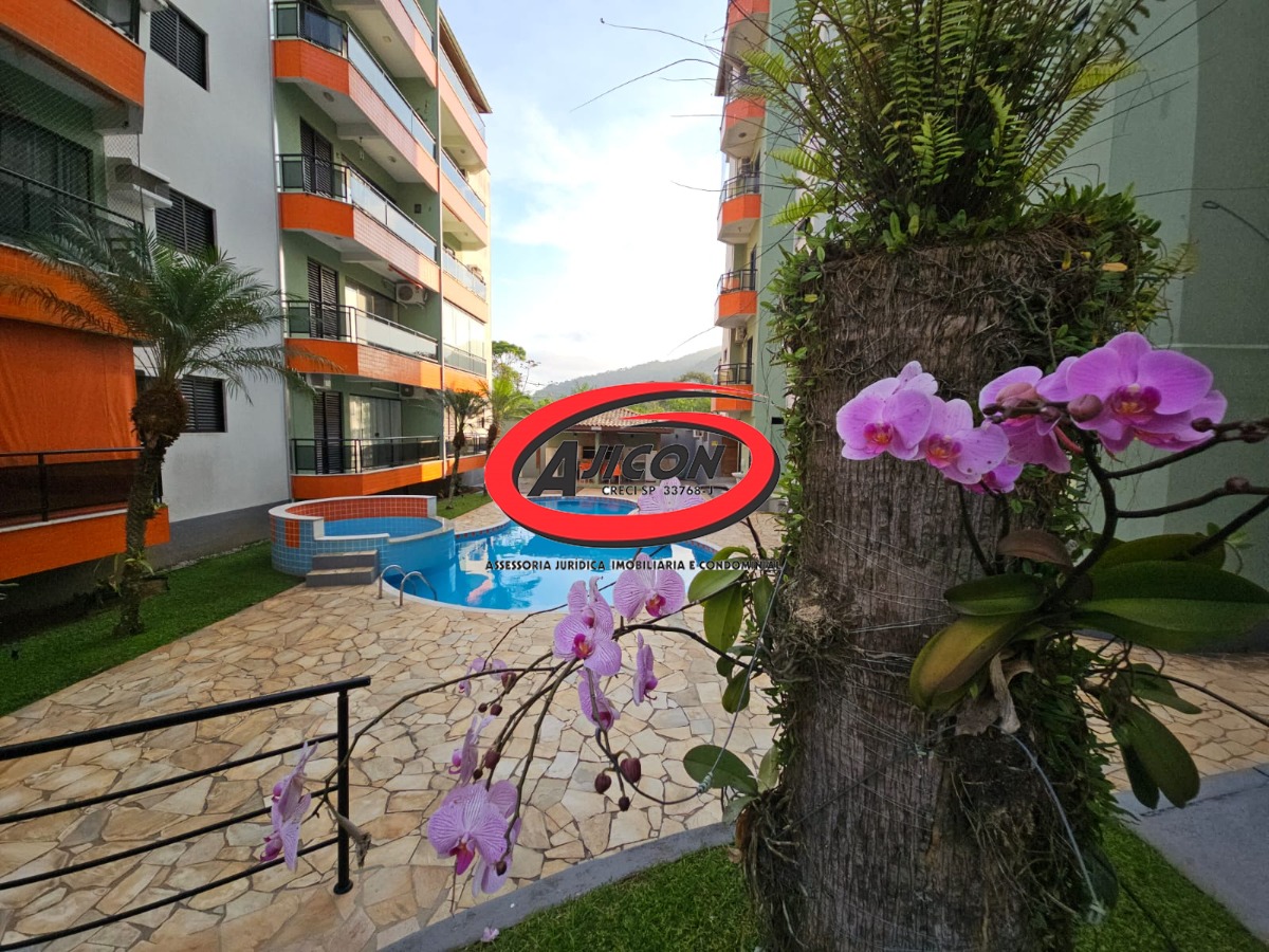 Apartamento com 02 Dormitórios, Sendo 01 Suíte, para Locação Definitiva no Bairro Itaguá, em Ubatuba/SP