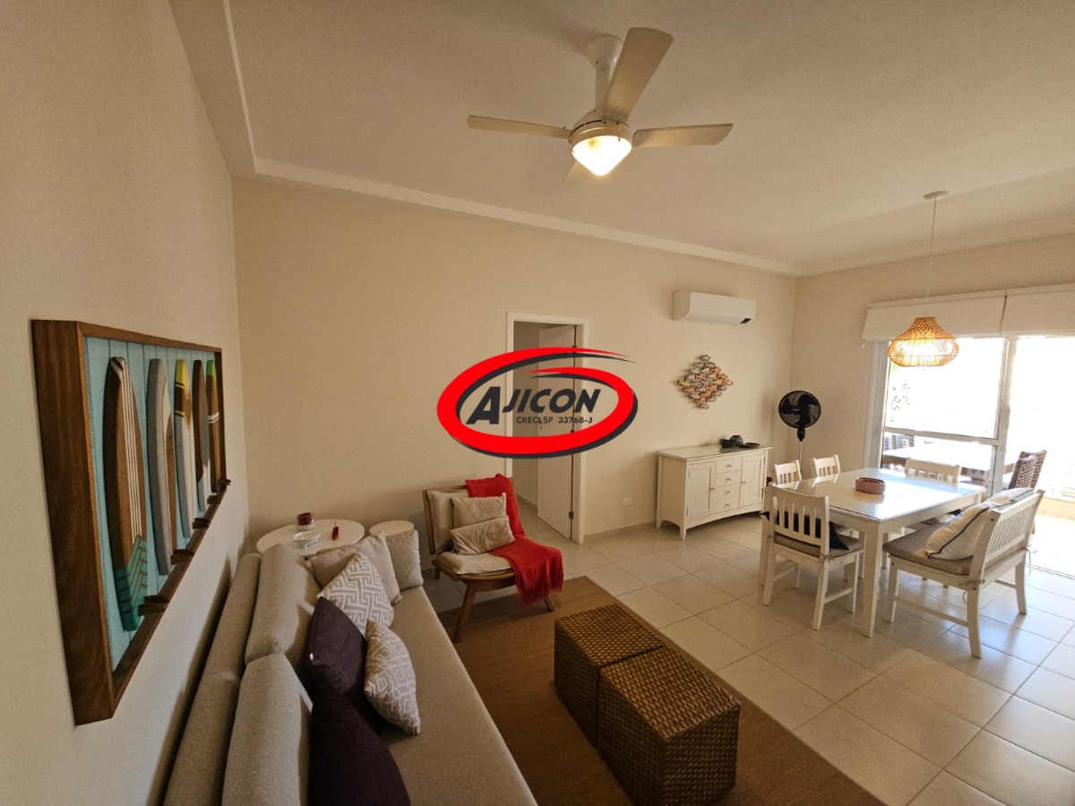 Apartamento de 3 Dormitórios com Varanda Gourmet no Itaguá em Ubatuba/SP