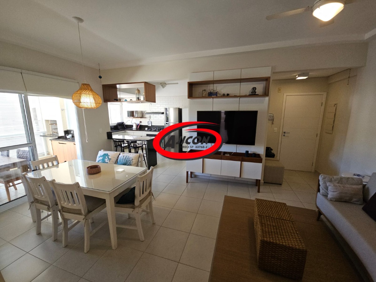 Apartamento de 3 Dormitórios com Varanda Gourmet no Itaguá em Ubatuba/SP