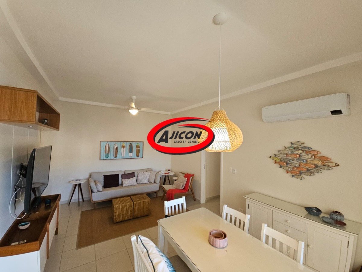 Apartamento de 3 Dormitórios com Varanda Gourmet no Itaguá em Ubatuba/SP