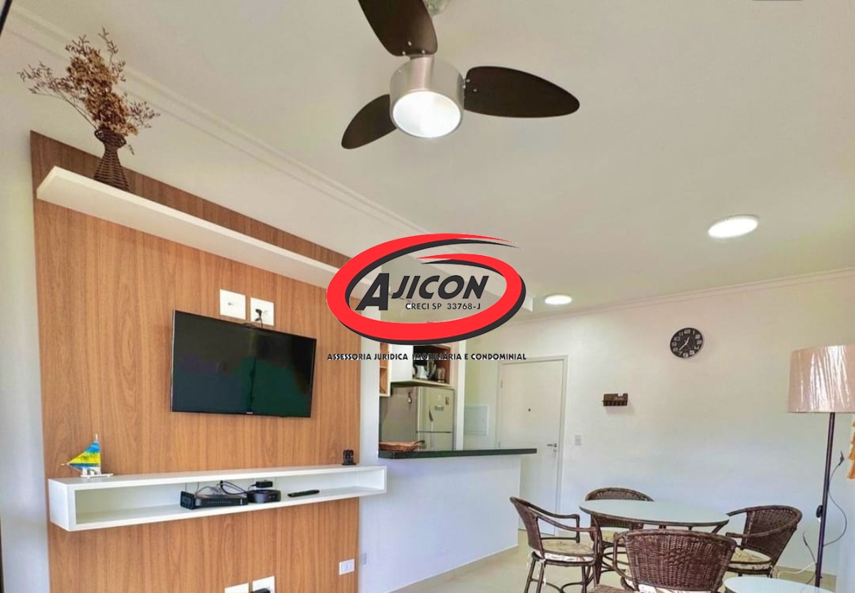 Apartamento Mobiliado com 02 Suítes e Sacada Gourmet no Bairro Itaguá, em Ubatuba/SP